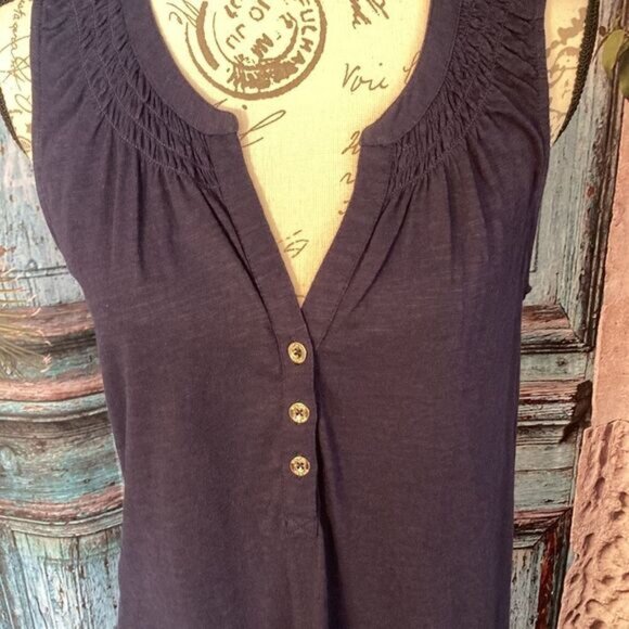 Lilly Pulitzer Essie Navy blue dress, size medium, good used condition - Picture 2 of 8